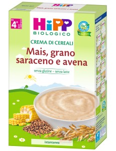 HIPP CREMA MAIS GRANO SARACENO E AVENA 200GR