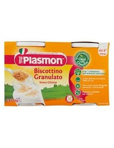 PLASMON BISCOTTINO GRANULATO S/GLUTINE 2X374GR